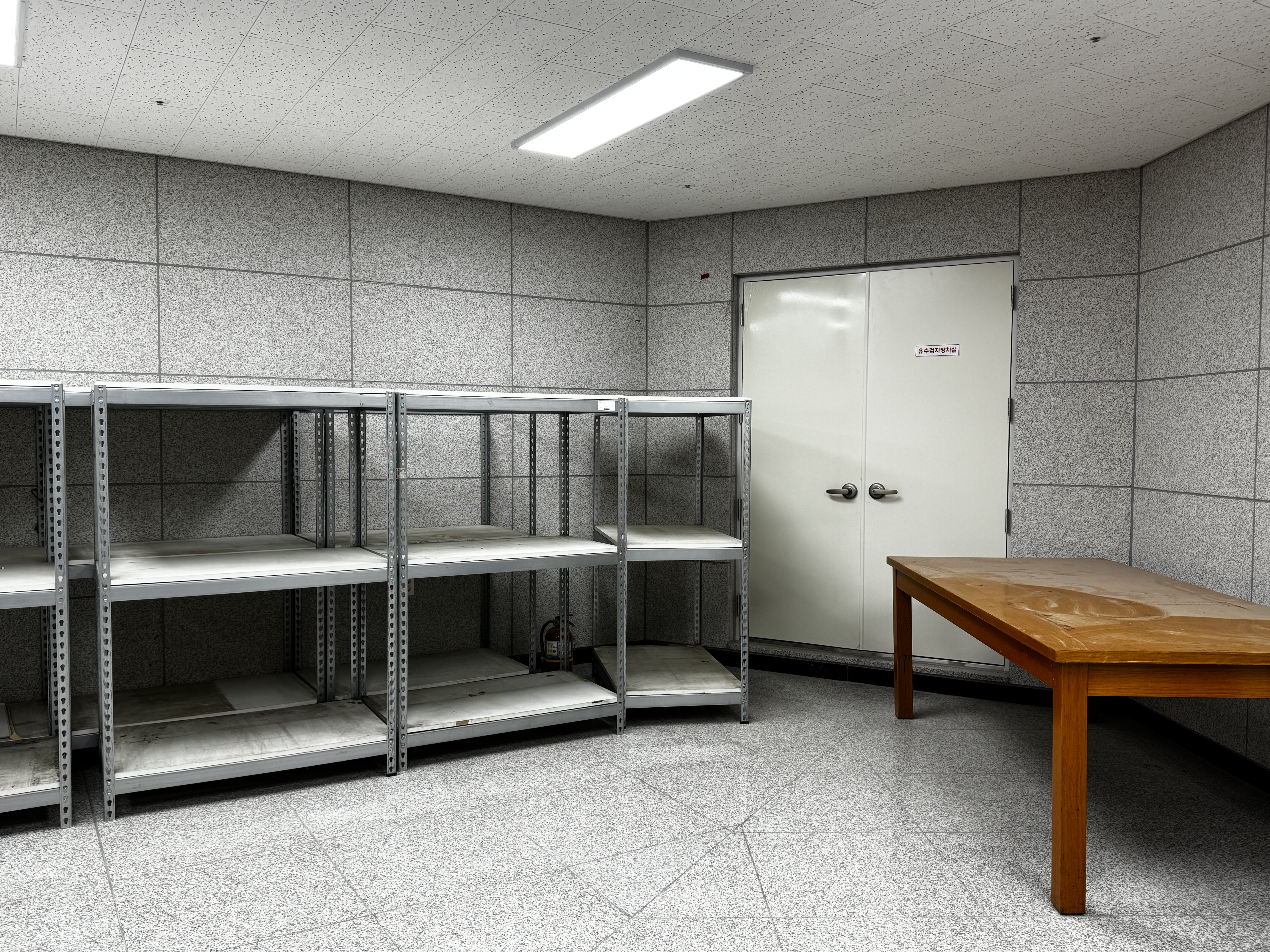 건축학과 전용 홀 전시실 사진